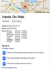 Google Map Local Flower Mound